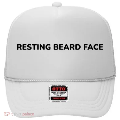 Resting Beard Face Hat