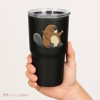 Rodent Beaver Funny Beaver Costume Cool Beaver Tumbler thumb 2