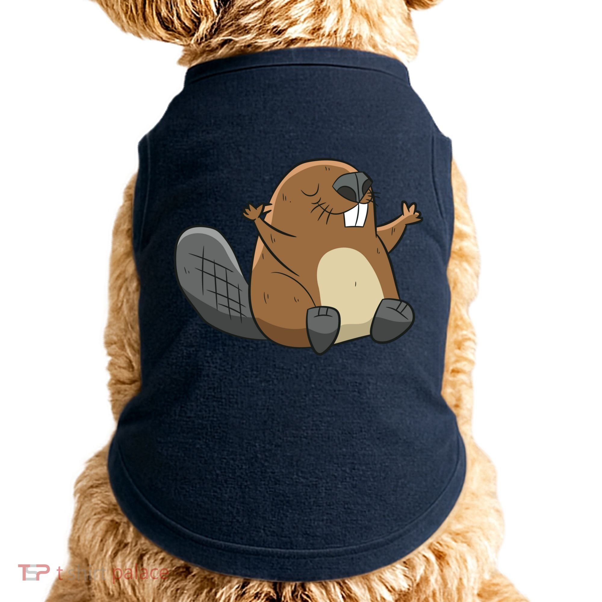 Rodent Beaver Funny Beaver Costume Cool Beaver Doggie Tank