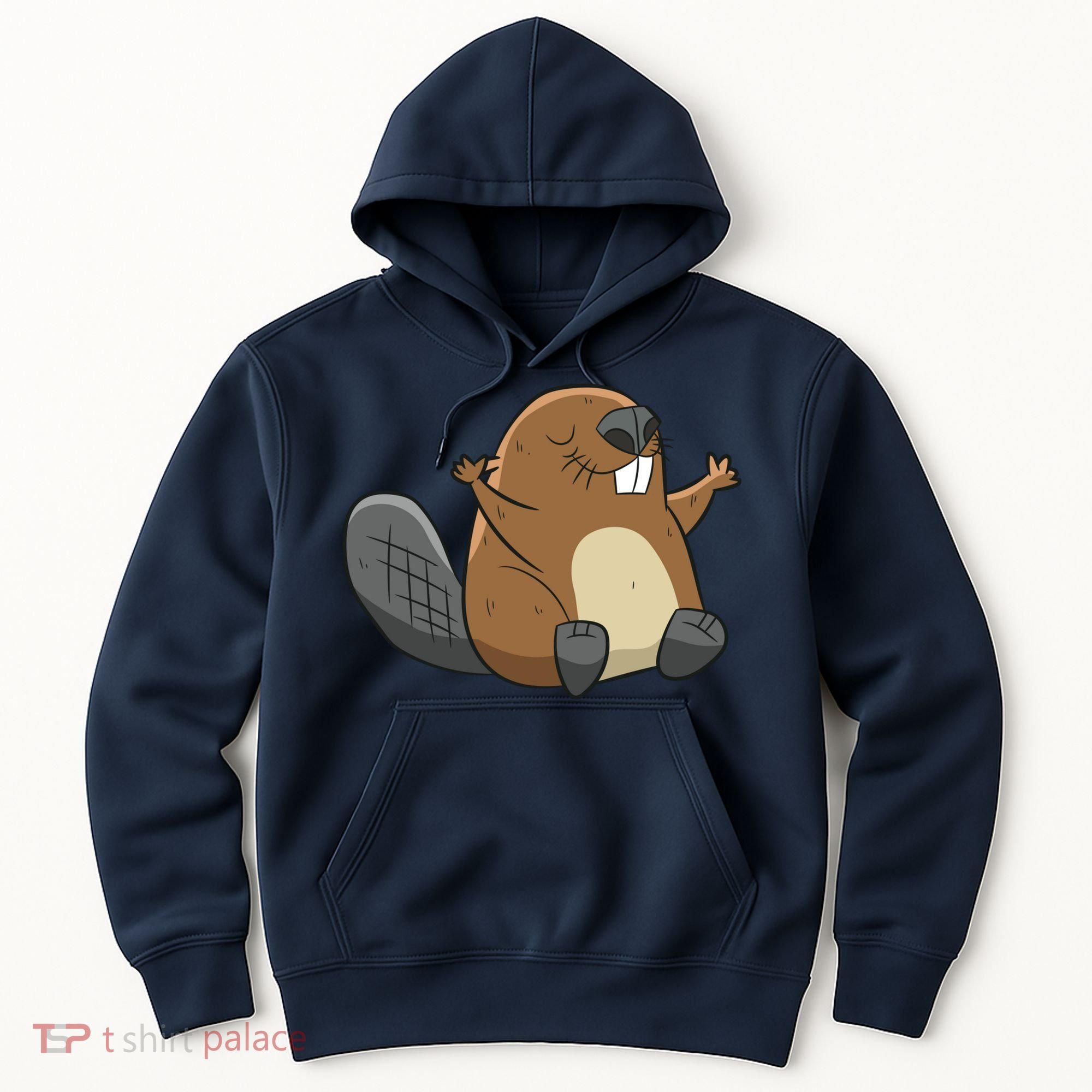 Rodent Beaver Funny Beaver Costume Cool Beaver Hoodie