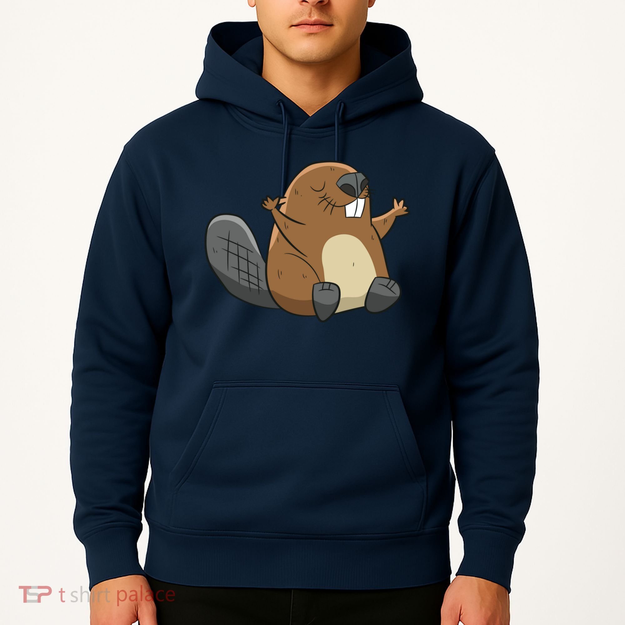 Rodent Beaver Funny Beaver Costume Cool Beaver Hoodie