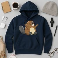 Rodent Beaver Funny Beaver Costume Cool Beaver Hoodie thumb 3