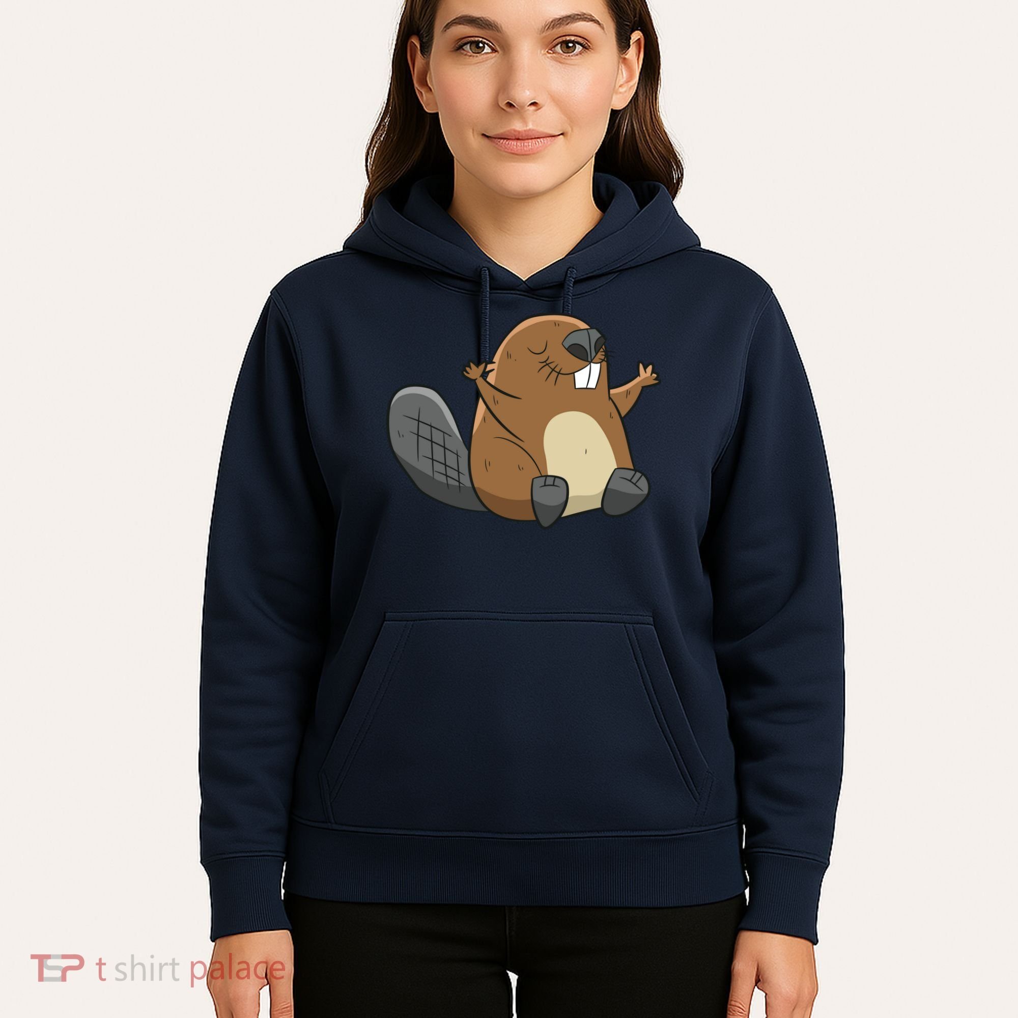 Rodent Beaver Funny Beaver Costume Cool Beaver Hoodie