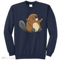 Rodent Beaver Funny Beaver Costume Cool Beaver Sweatshirt thumb 0