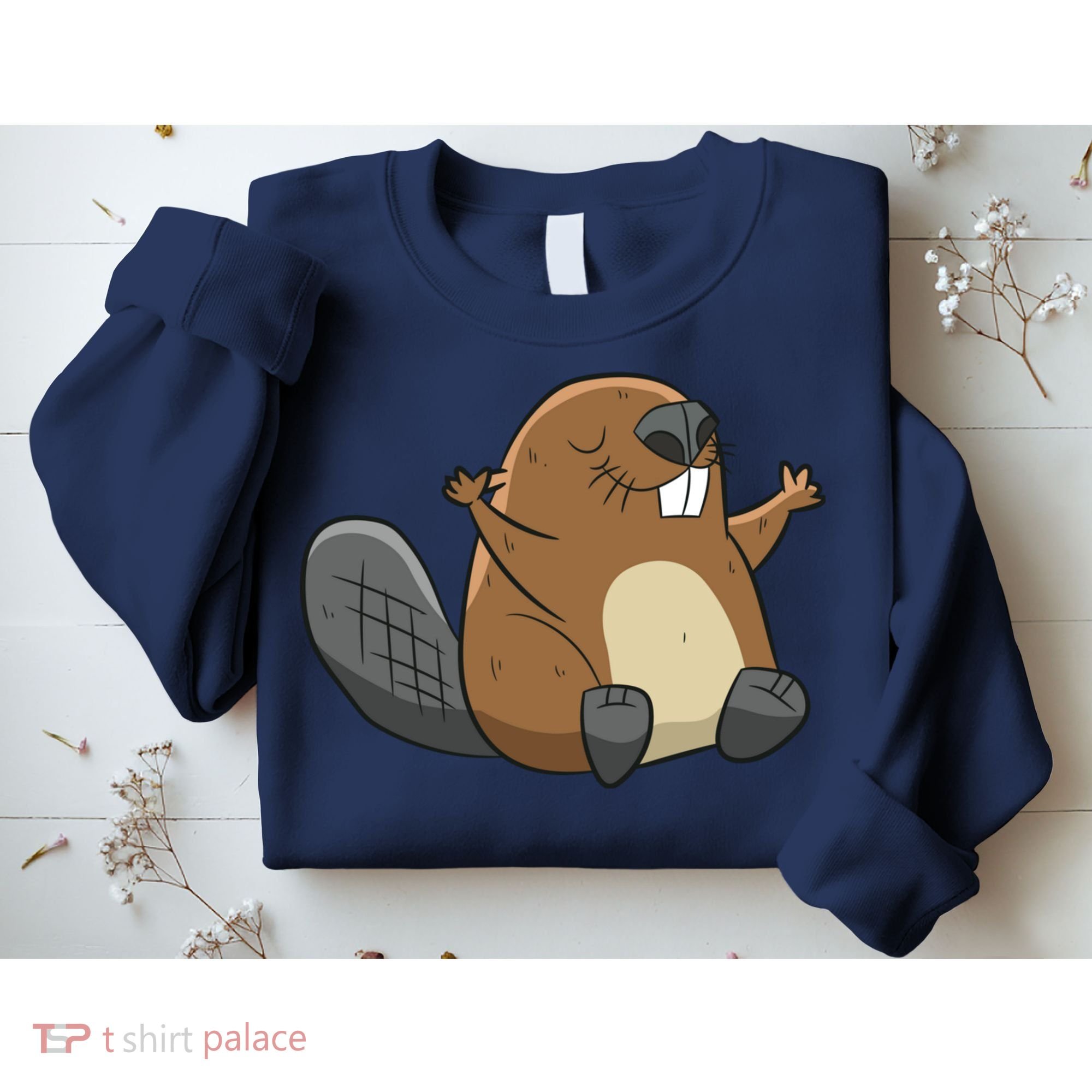 Rodent Beaver Funny Beaver Costume Cool Beaver Sweatshirt