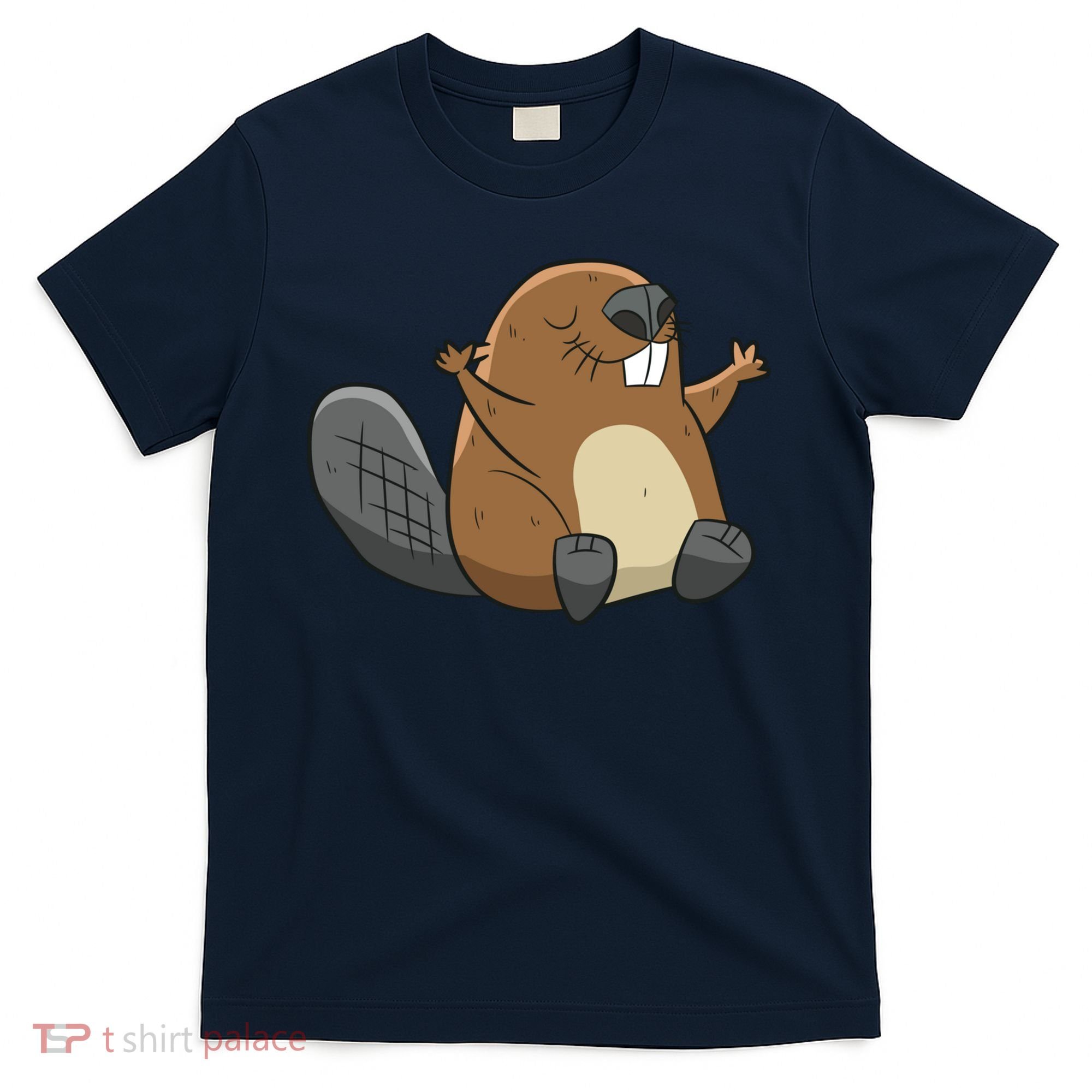 Rodent Beaver Funny Beaver Costume Cool Beaver T-Shirt