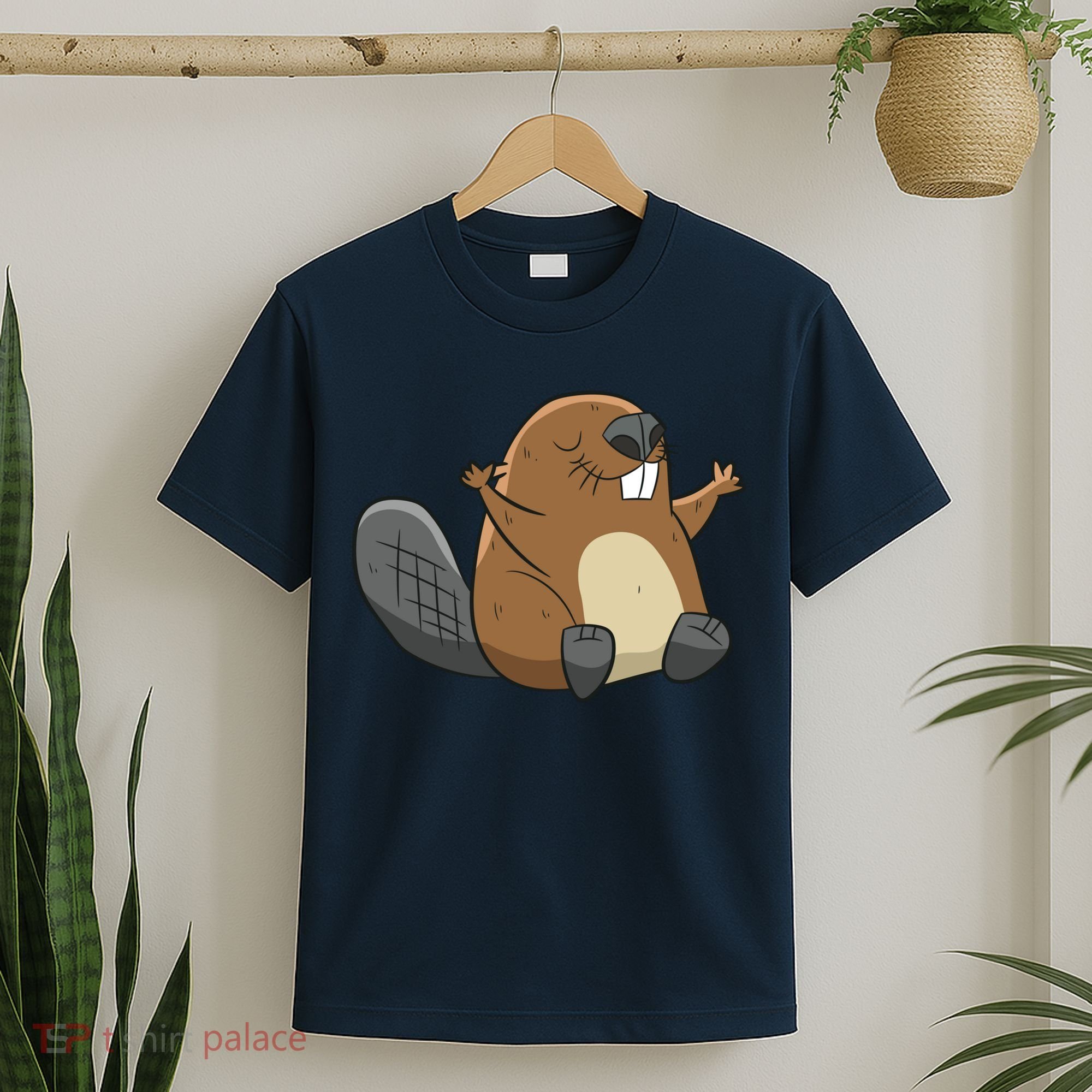 Rodent Beaver Funny Beaver Costume Cool Beaver T-Shirt