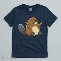 Rodent Beaver Funny Beaver Costume Cool Beaver T-Shirt thumb 5