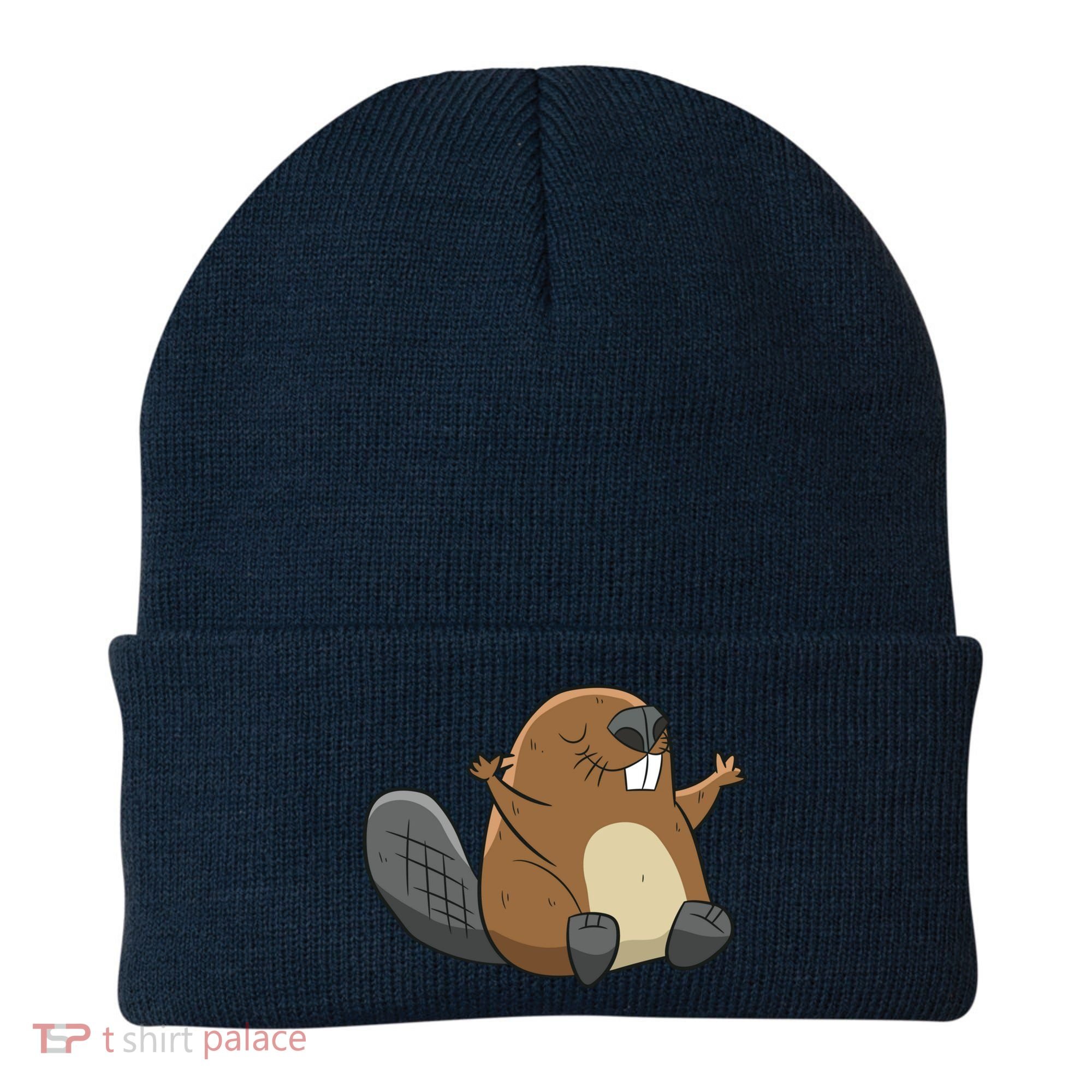 Rodent Beaver Funny Beaver Costume Cool Beaver Beanie