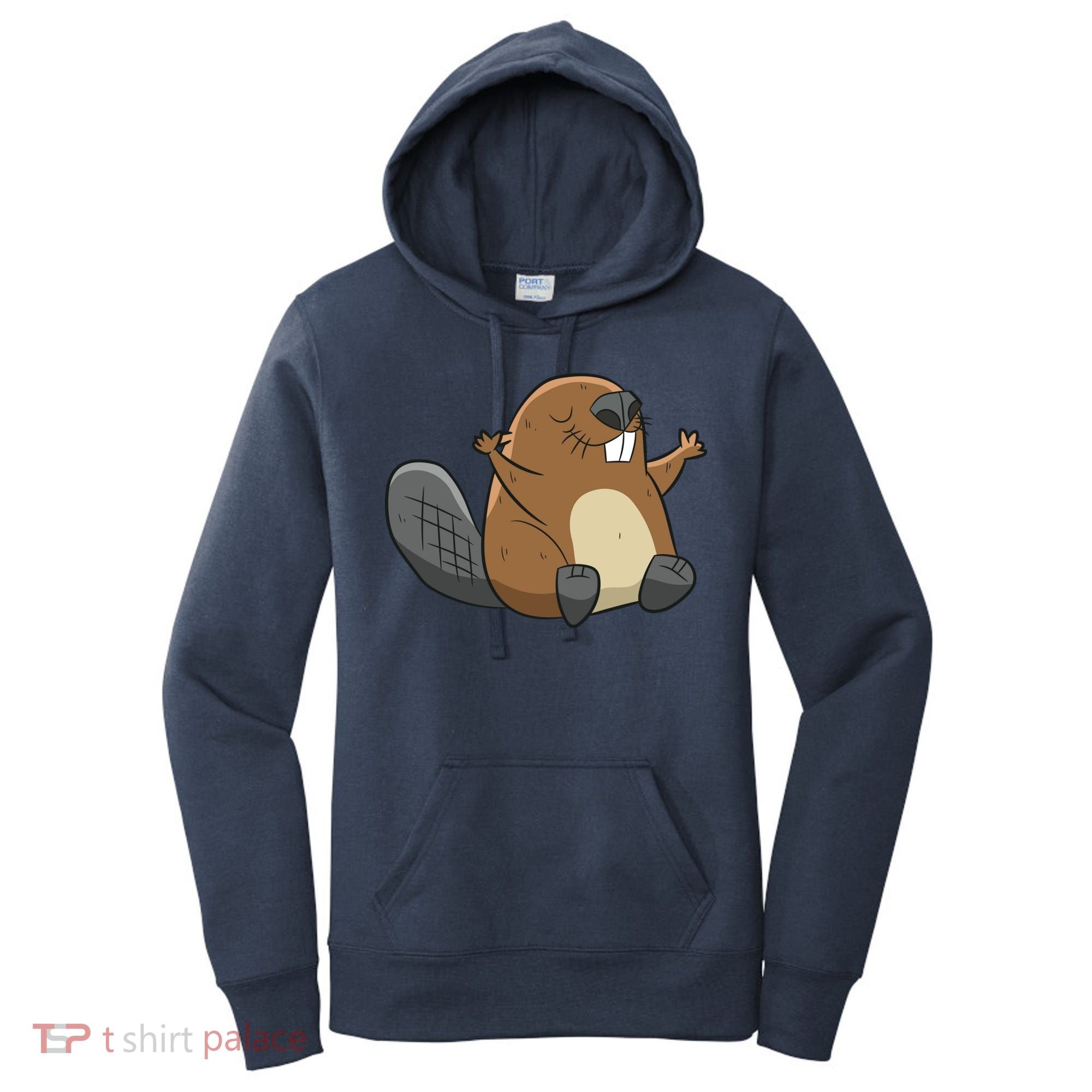 Rodent Beaver Funny Beaver Costume Cool Beaver Women's Hoodie