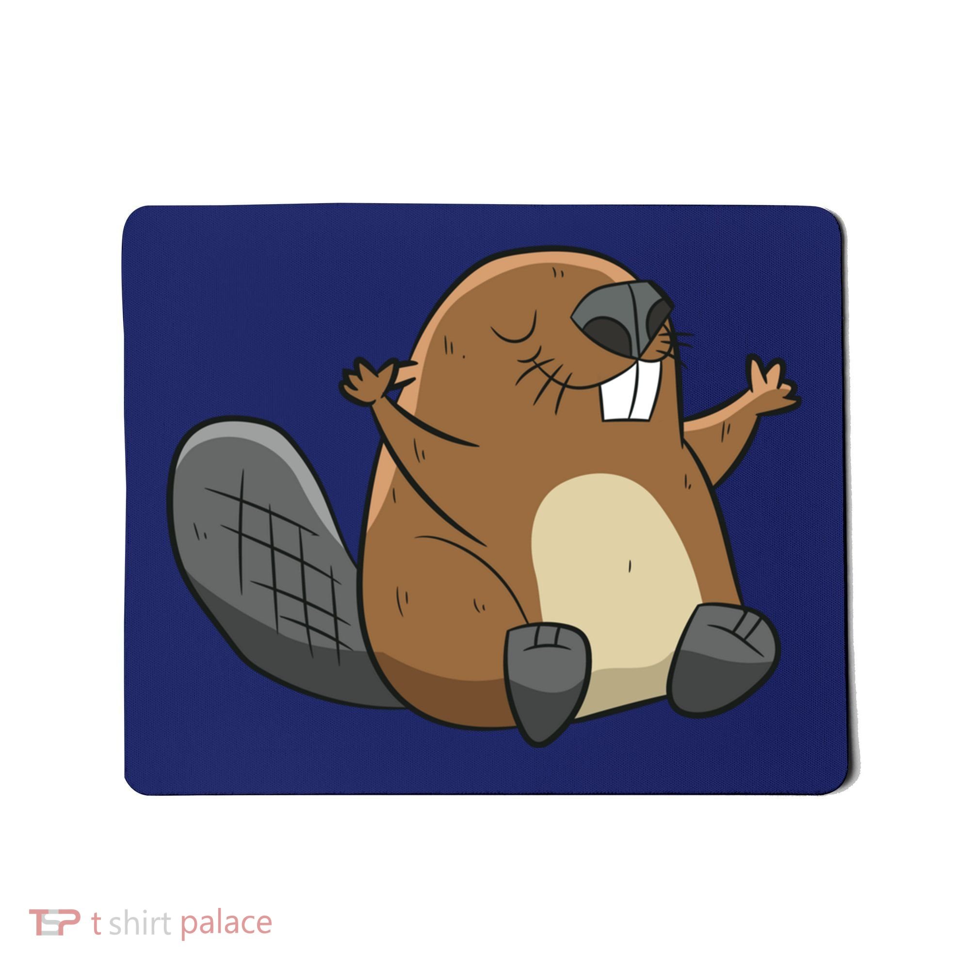 Rodent Beaver Funny Beaver Costume Cool Beaver Mousepad