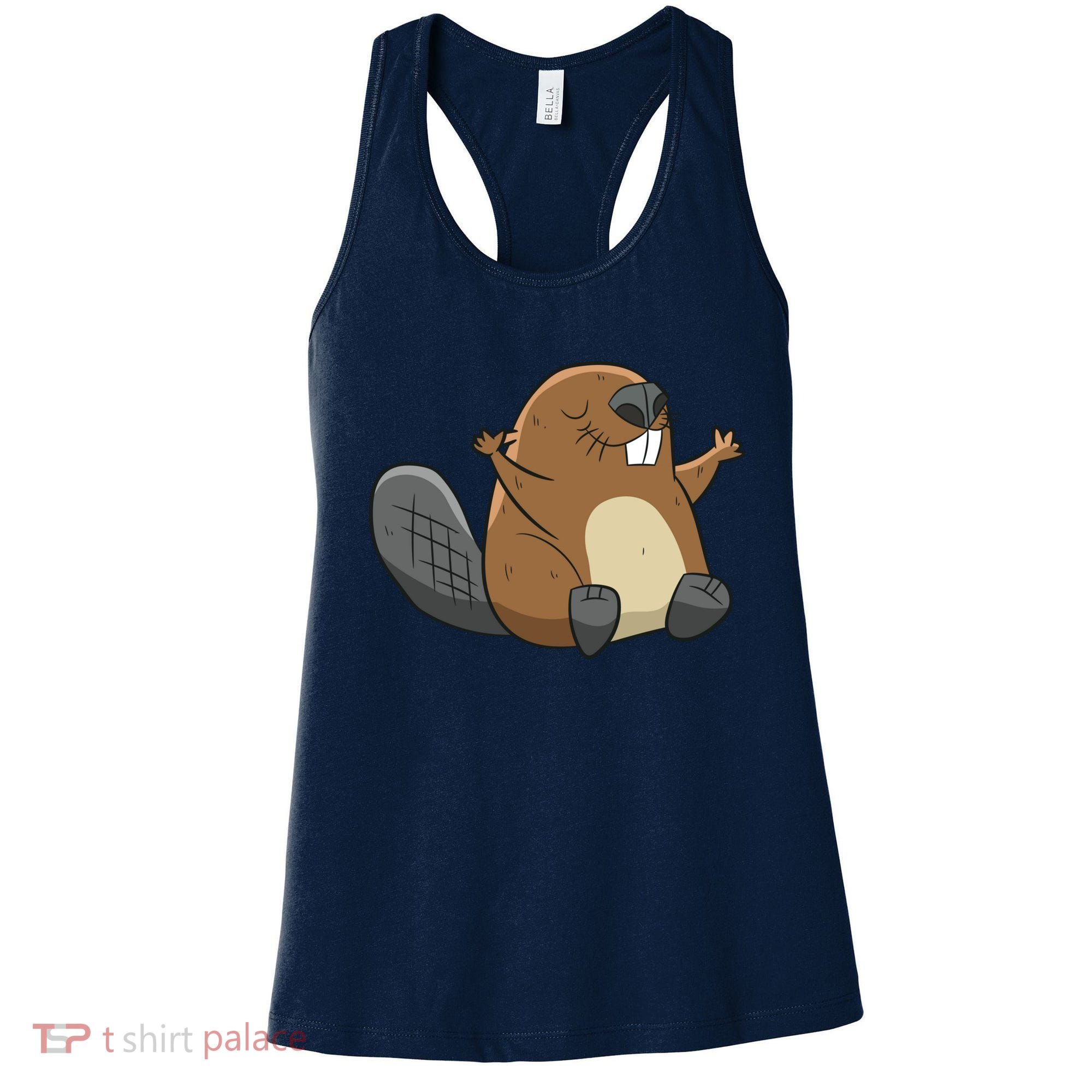 Rodent Beaver Funny Beaver Costume Cool Beaver Women's Tank Top