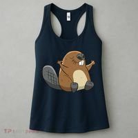 Rodent Beaver Funny Beaver Costume Cool Beaver Women's Tank Top thumb 3