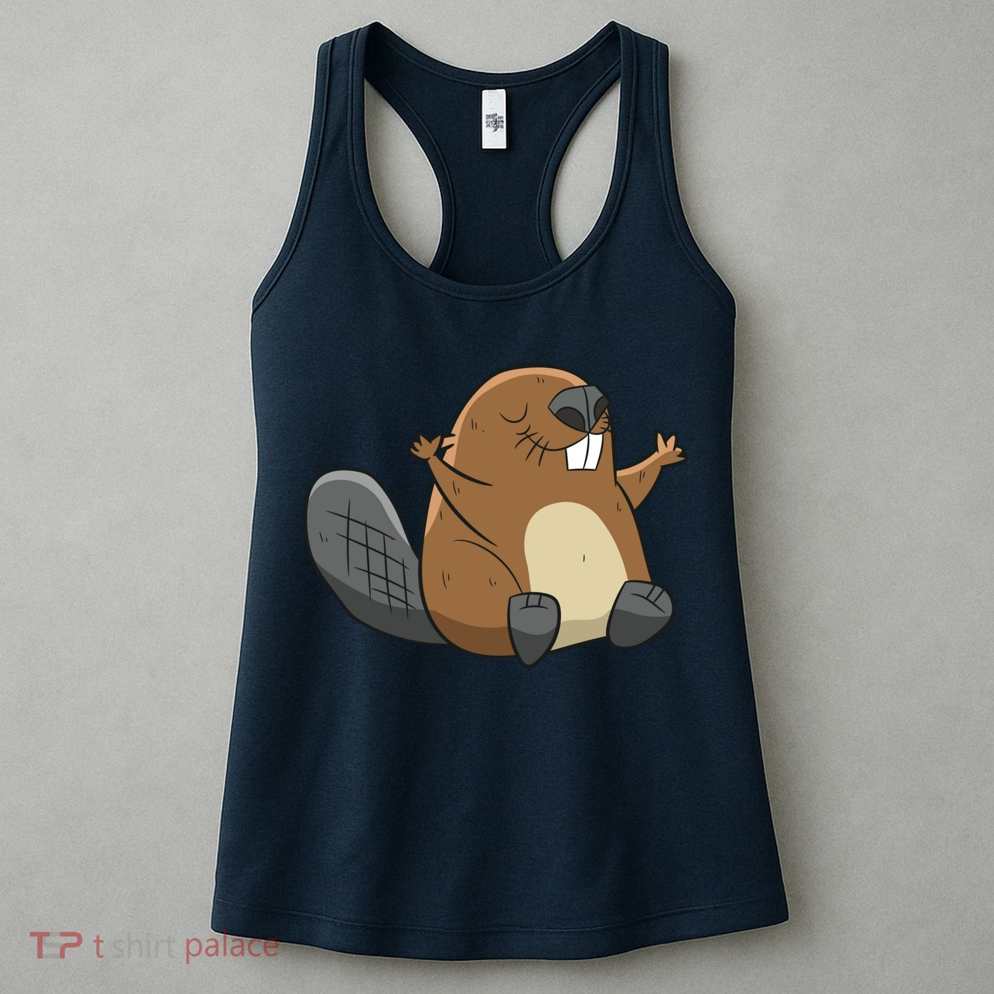 Rodent Beaver Funny Beaver Costume Cool Beaver Women's Tank Top