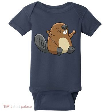 Rodent Beaver Funny Beaver Costume Cool Beaver Baby Bodysuit