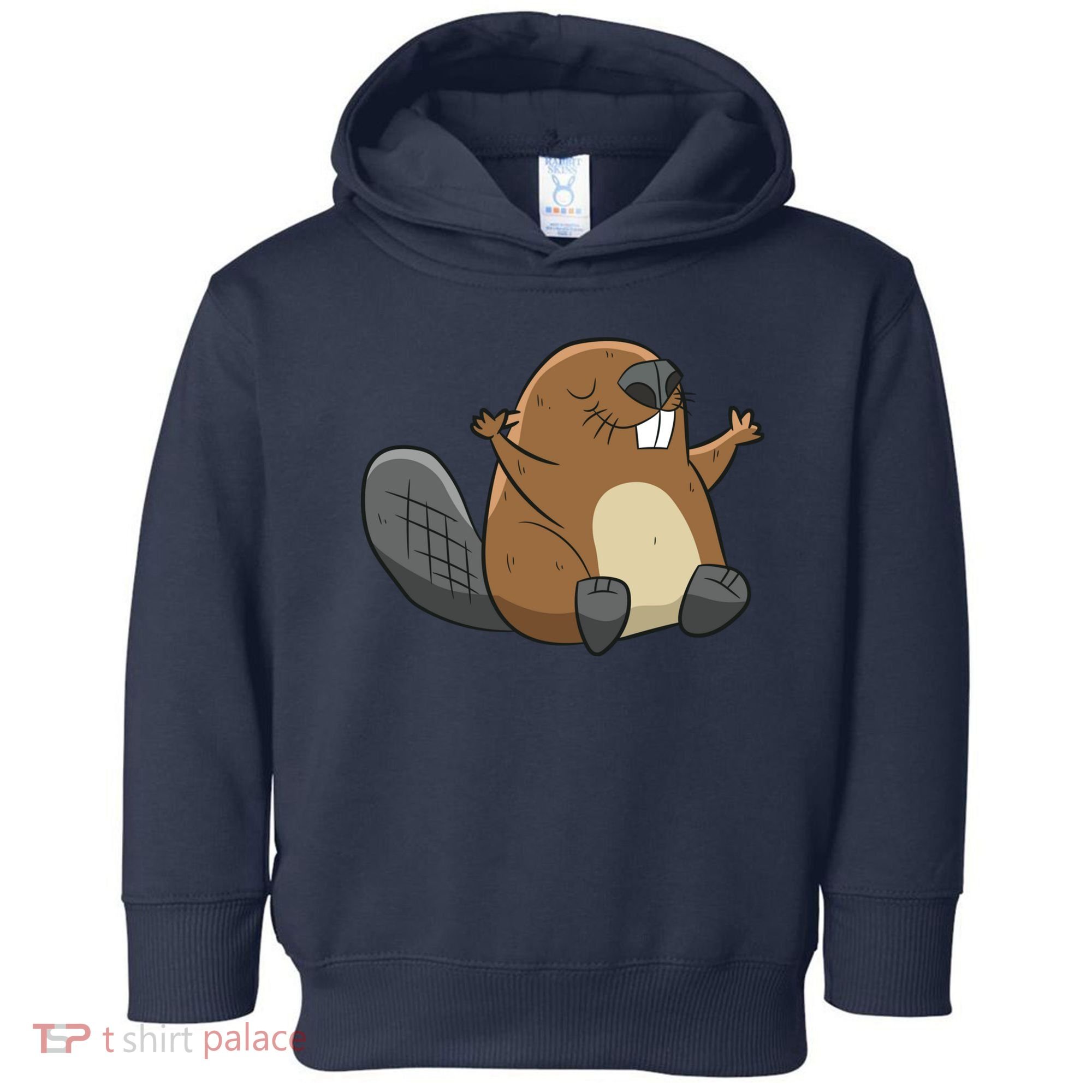 Rodent Beaver Funny Beaver Costume Cool Beaver Toddler Hoodie