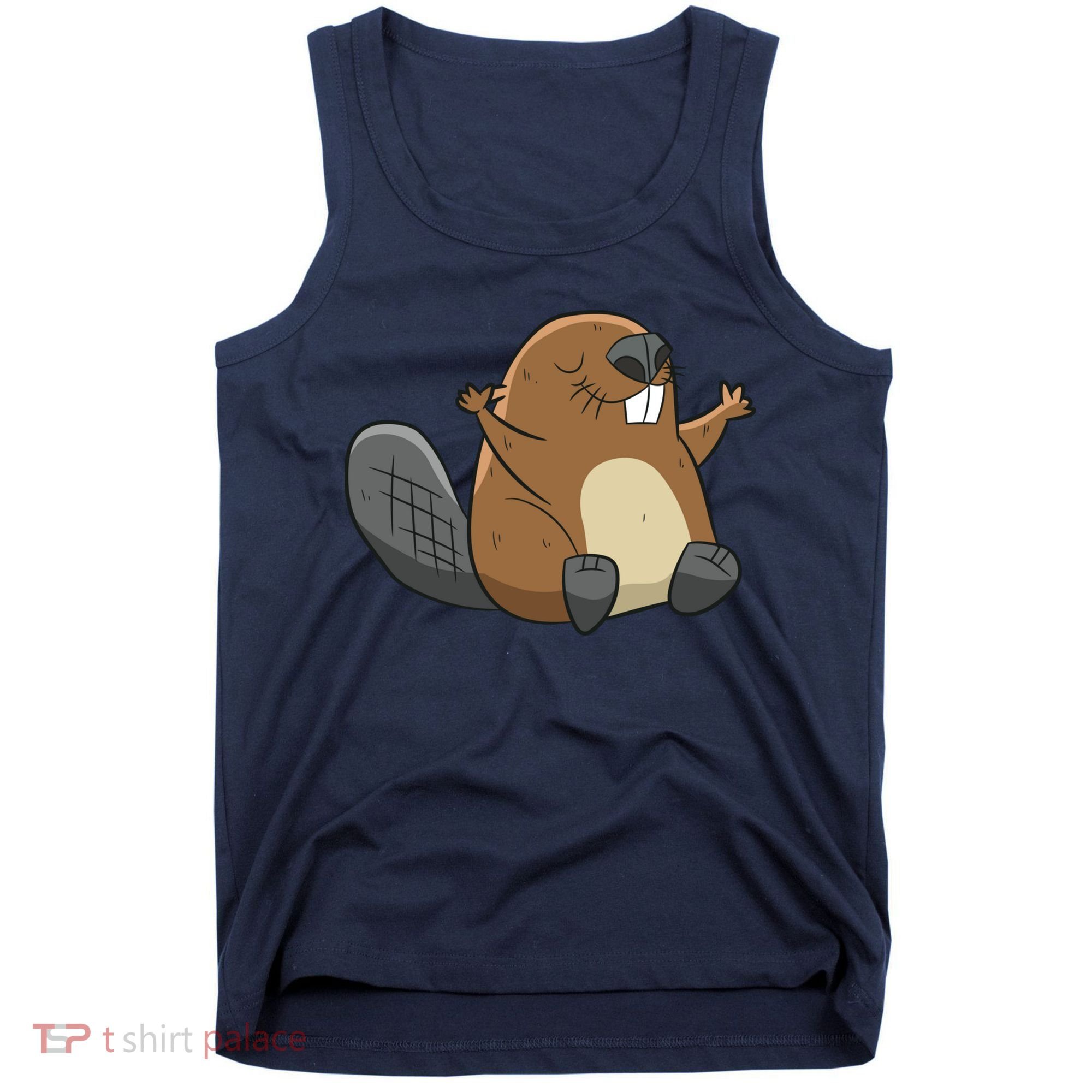 Rodent Beaver Funny Beaver Costume Cool Beaver Tank Top