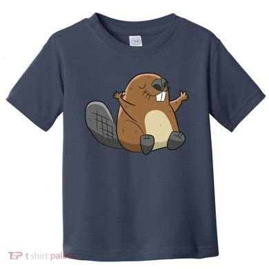 Rodent Beaver Funny Beaver Costume Cool Beaver Toddler T-Shirt