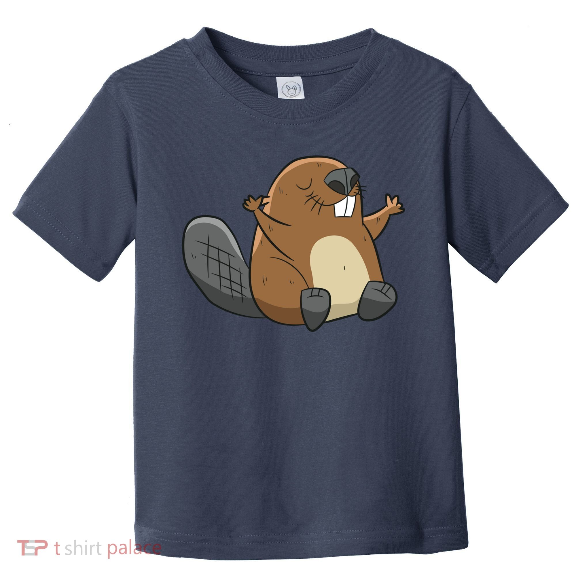 Rodent Beaver Funny Beaver Costume Cool Beaver Toddler T-Shirt