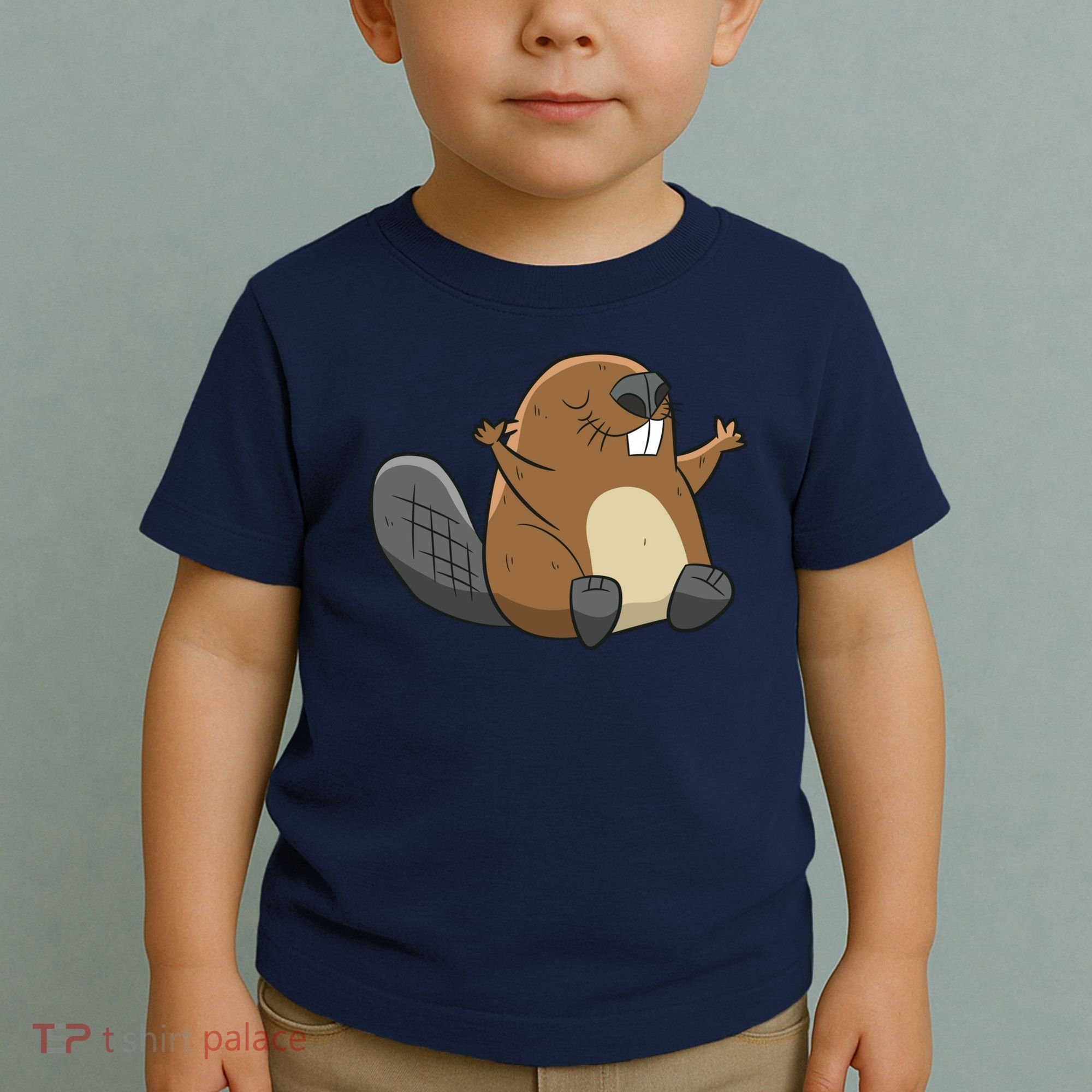 Rodent Beaver Funny Beaver Costume Cool Beaver Toddler T-Shirt