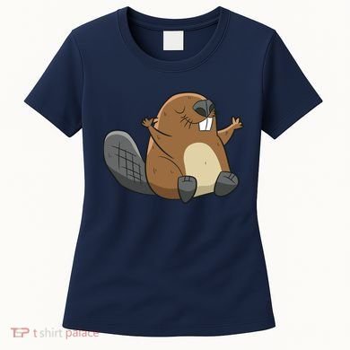Rodent Beaver Funny Beaver Costume Cool Beaver Women's T-Shirt