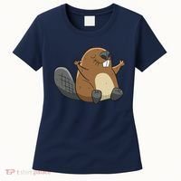 Rodent Beaver Funny Beaver Costume Cool Beaver Women's T-Shirt thumb 0