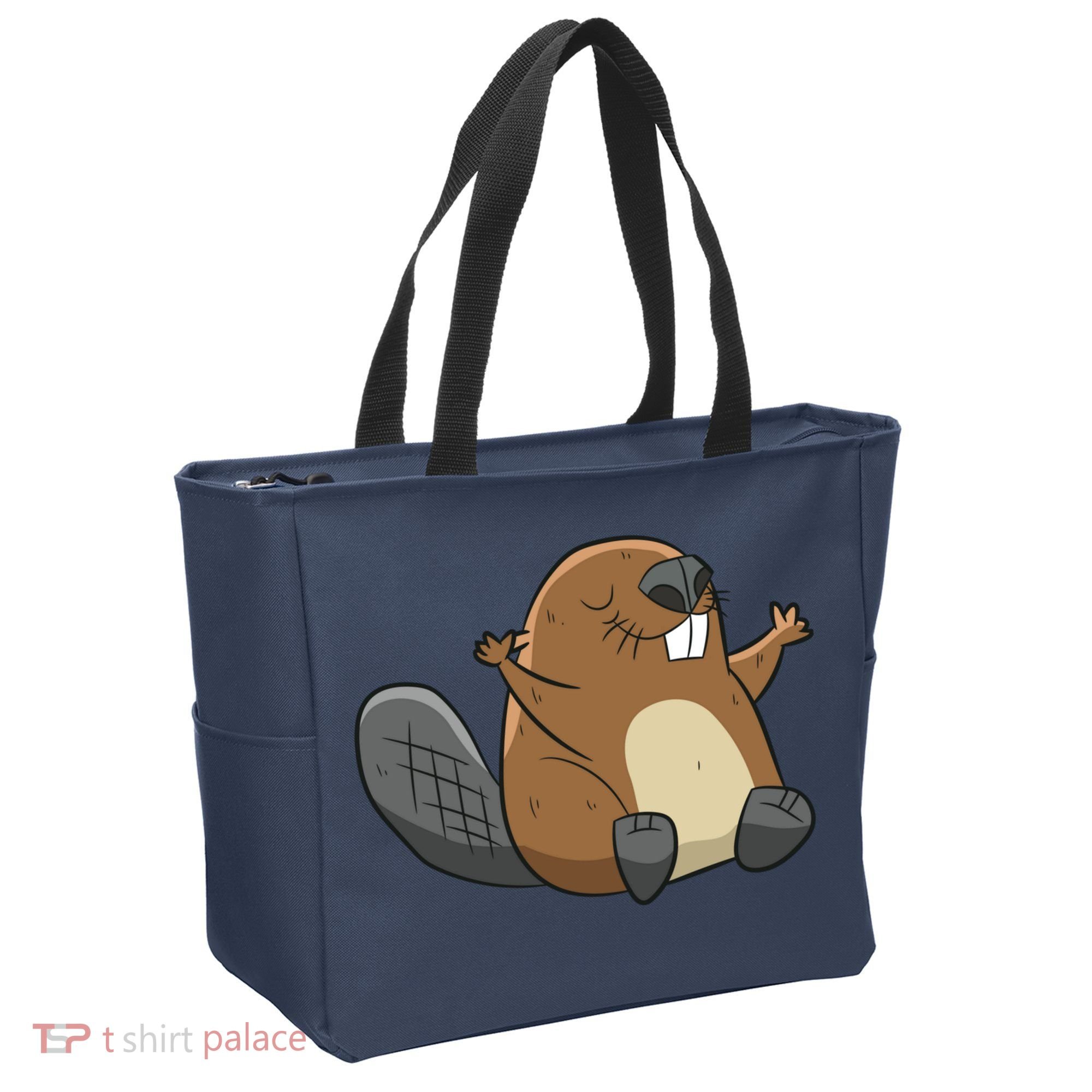 Rodent Beaver Funny Beaver Costume Cool Beaver Tote Bag