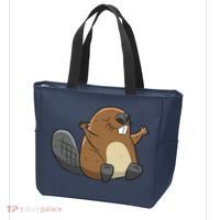 Rodent Beaver Funny Beaver Costume Cool Beaver Tote Bag thumb 3
