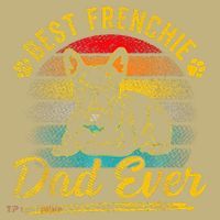 Retro Best Frenchie Dad Ever French Bulldog Dog Fathers Day T-Shirt thumb 7