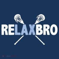 RELAX BRO Funny Lacrosse Player Lax Lover Joke Women's Hoodie thumb 2