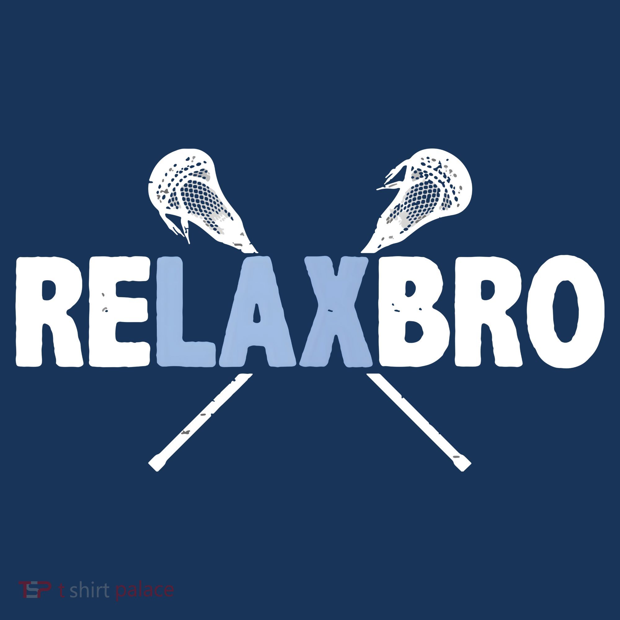 RELAX BRO Funny Lacrosse Player Lax Lover Joke Women's Hoodie