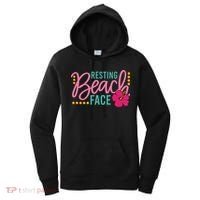 Resting Beach Face Funny Summer Women's Hoodie thumb 0