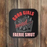 Romantasy Books Fairy Tales Spicy Book Lover Good Read Coaster thumb 0