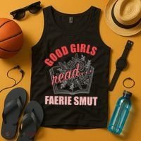 Romantasy Books Fairy Tales Spicy Book Lover Good Read Tank Top thumb 4