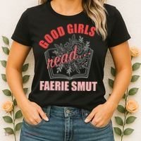 Romantasy Books Fairy Tales Spicy Book Lover Good Read Women's T-Shirt thumb 2