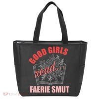 Romantasy Books Fairy Tales Spicy Book Lover Good Read Tote Bag thumb 0