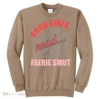 Romantasy Books Fairy Tales Spicy Book Lover Good Read Sweatshirt thumb 0