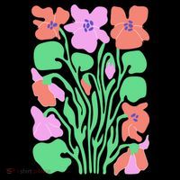Retro Boho Flowers Floral Pattern Women's Tank Top thumb 5