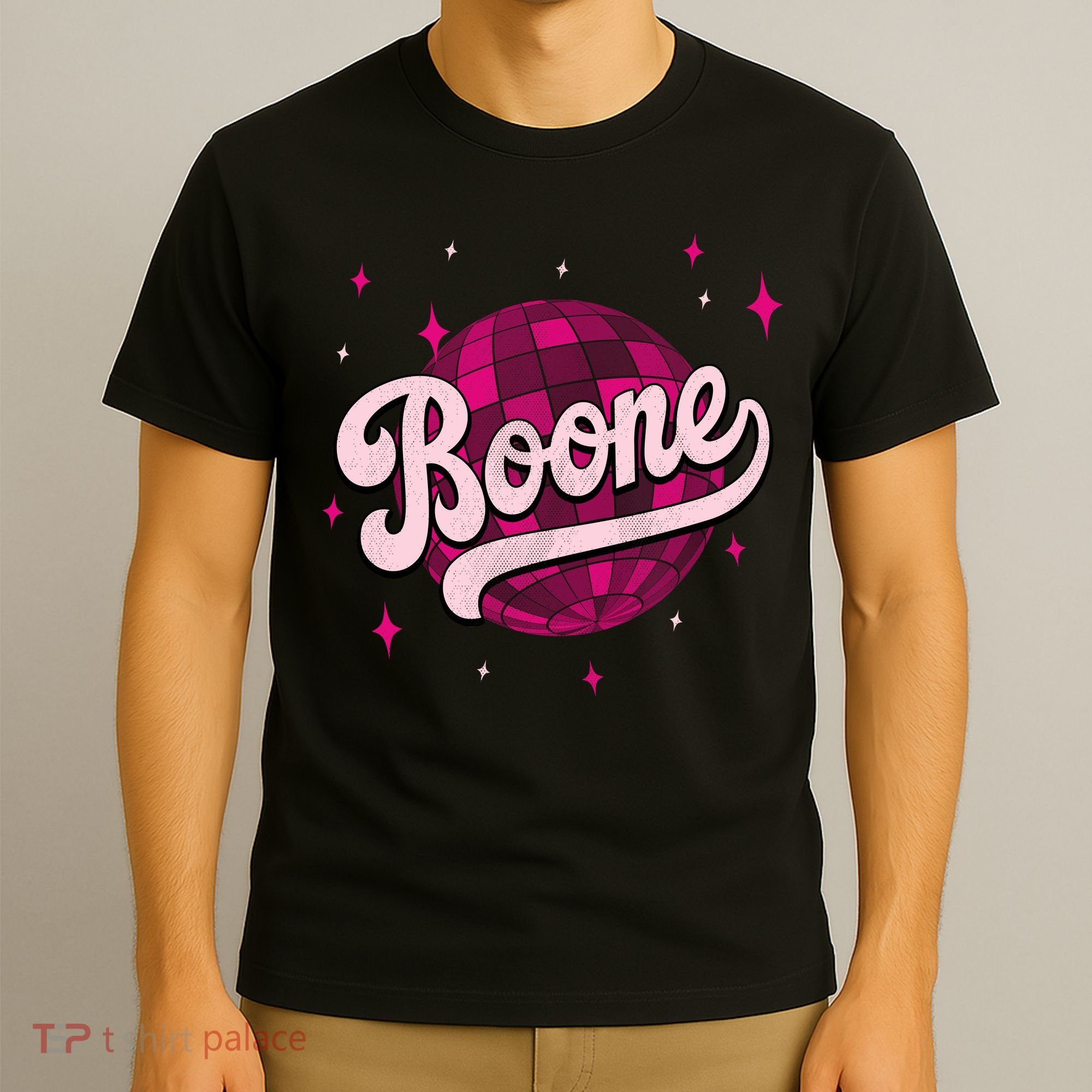 Retro Boone First Name I Love Boone 80's Vintage T-Shirt