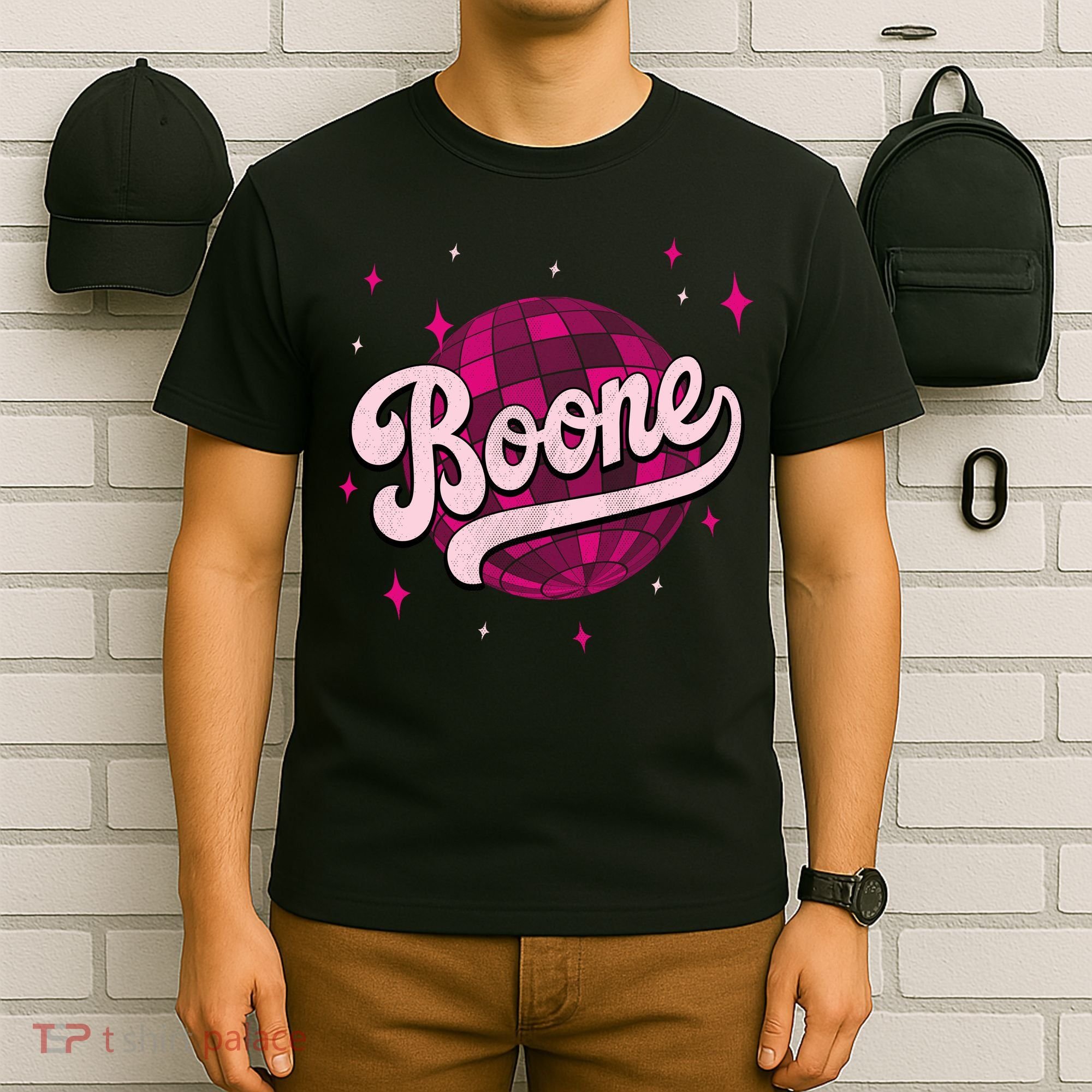 Retro Boone First Name I Love Boone 80's Vintage T-Shirt