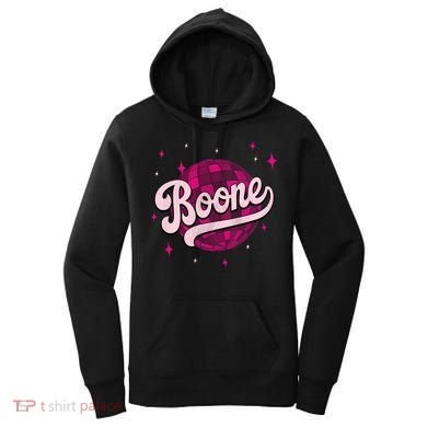 Retro Boone First Name I Love Boone 80's Vintage Women's Hoodie