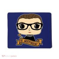 RBG Be Independent Cartoon Ruth Ginsburg Mousepad thumb 0