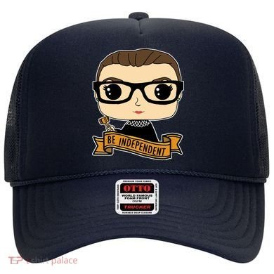 RBG Be Independent Cartoon Ruth Ginsburg Hat