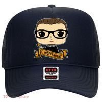 RBG Be Independent Cartoon Ruth Ginsburg Hat thumb 0