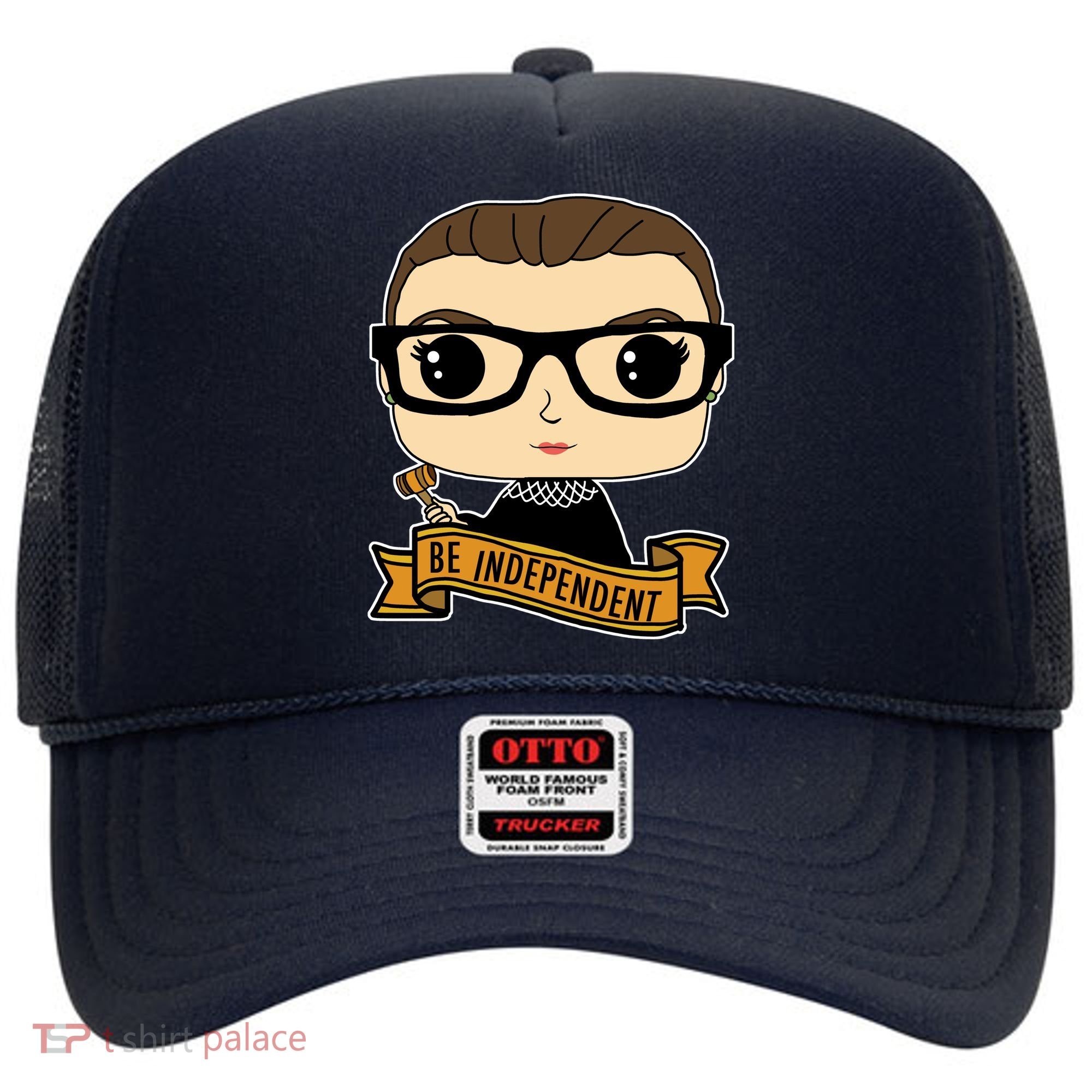 RBG Be Independent Cartoon Ruth Ginsburg Hat