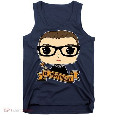RBG Be Independent Cartoon Ruth Ginsburg Tank Top