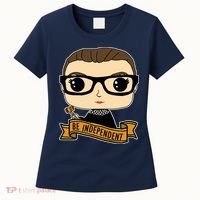 RBG Be Independent Cartoon Ruth Ginsburg Women's T-Shirt thumb 0