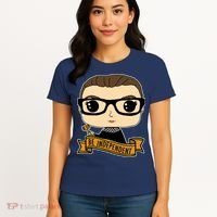 RBG Be Independent Cartoon Ruth Ginsburg Women's T-Shirt thumb 4