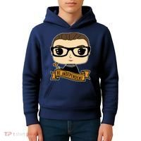 RBG Be Independent Cartoon Ruth Ginsburg Kids Hoodie thumb 4