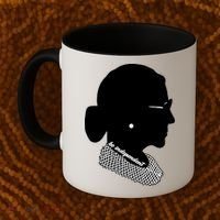 RBG Be Independent Classic Ruth Ginsburg Coffee Mug thumb 2
